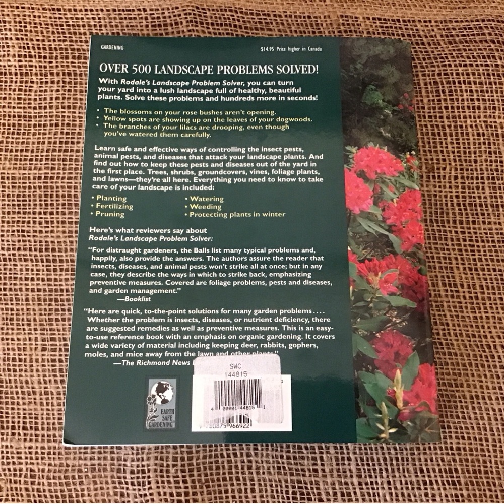Rodale's Landscape Problem Solver Guide by Jeff Ball - Picture 7 of 7